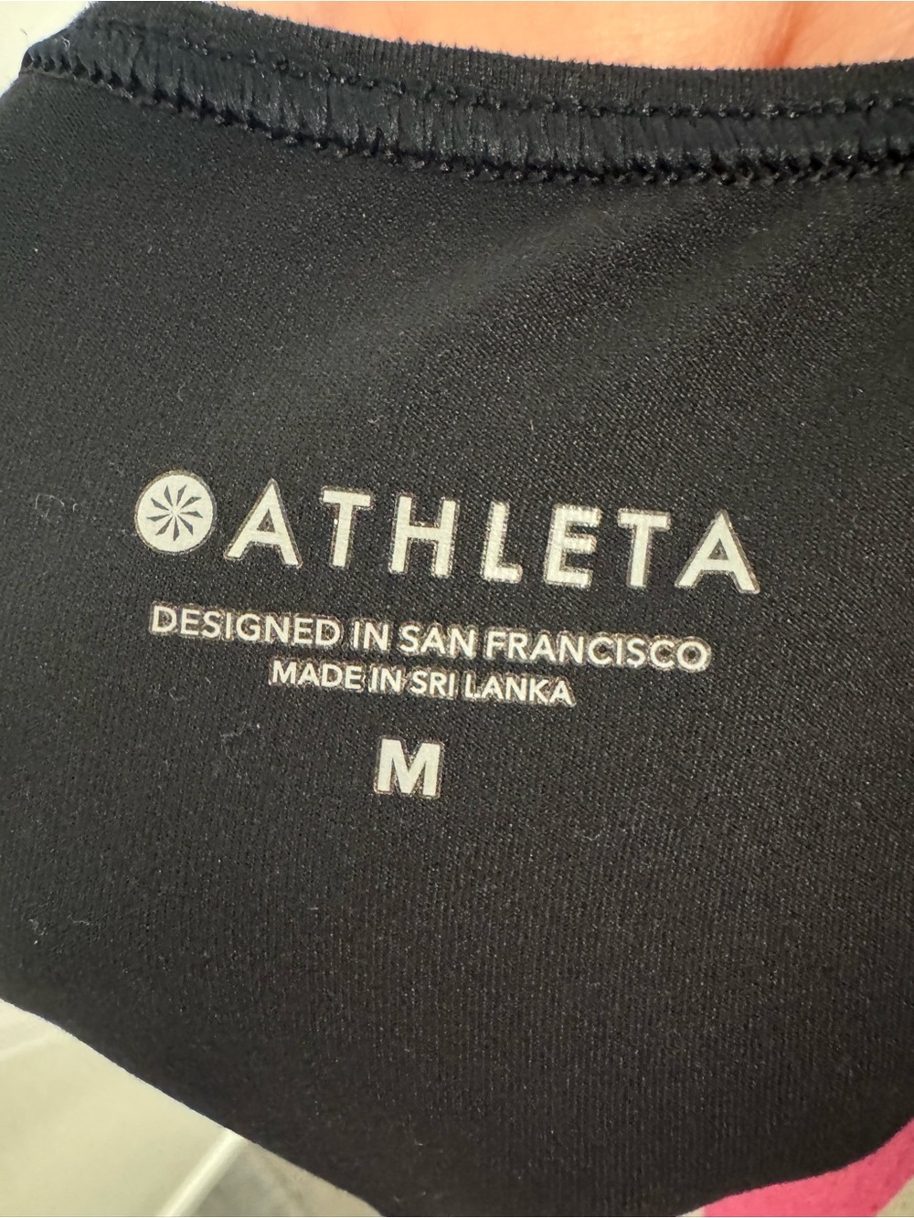 Athleta Black Keyhole Tank Top - Picture 7 of 7
